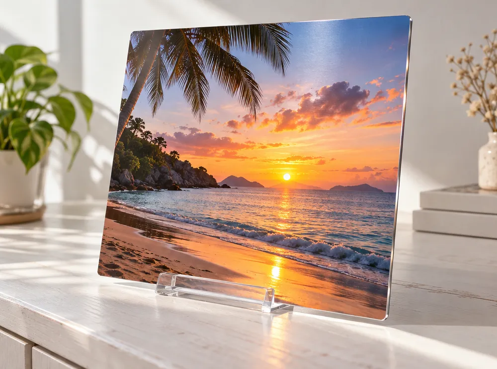 Personalised aluminium photo prints: a modern photo gift that lasts