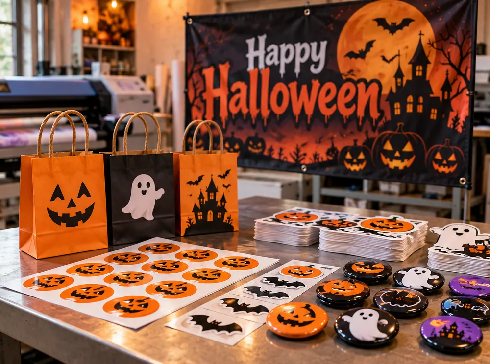 Spooky prints for Halloween parties — Think Media, Santa Cruz, Laguna